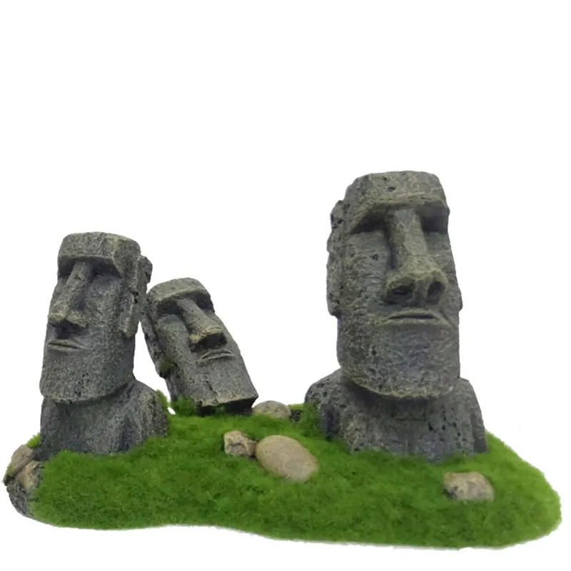 AQUA DELLA Moai Osterinsel 21 x 12 x 13 cm Markenware